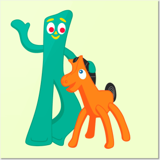 Gumby & Pokey Posters and Art